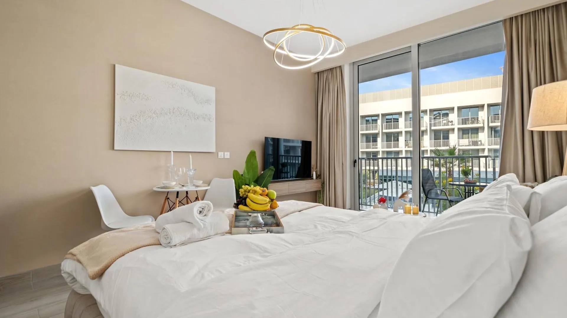 Apartment Luxury Santorini Studio Style Dubai