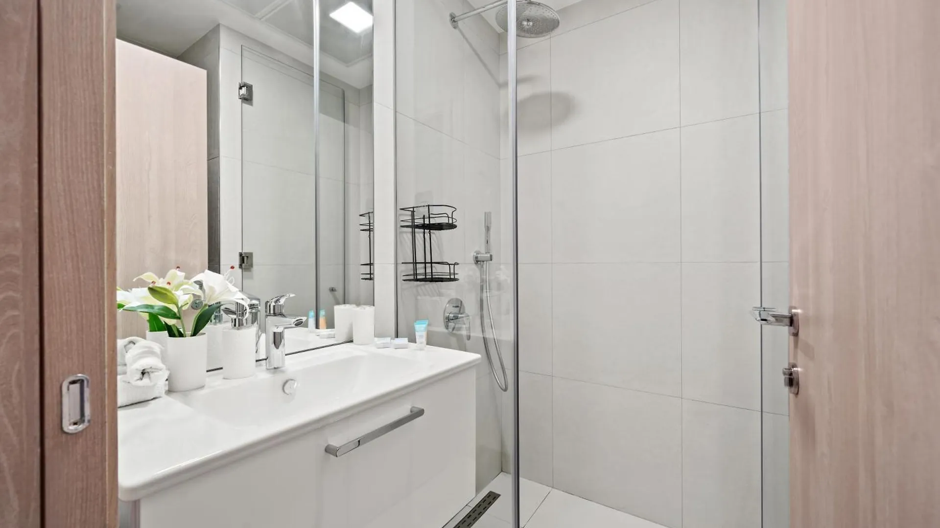Luxury Santorini Studio Style Dubai Apartment